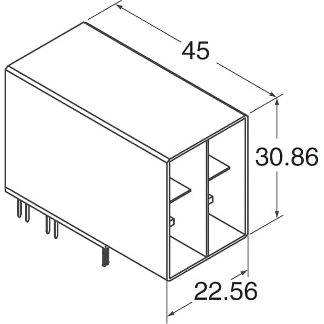 3-1318983-6 TE Connectivity AMP Connectors  Headers Male Pins